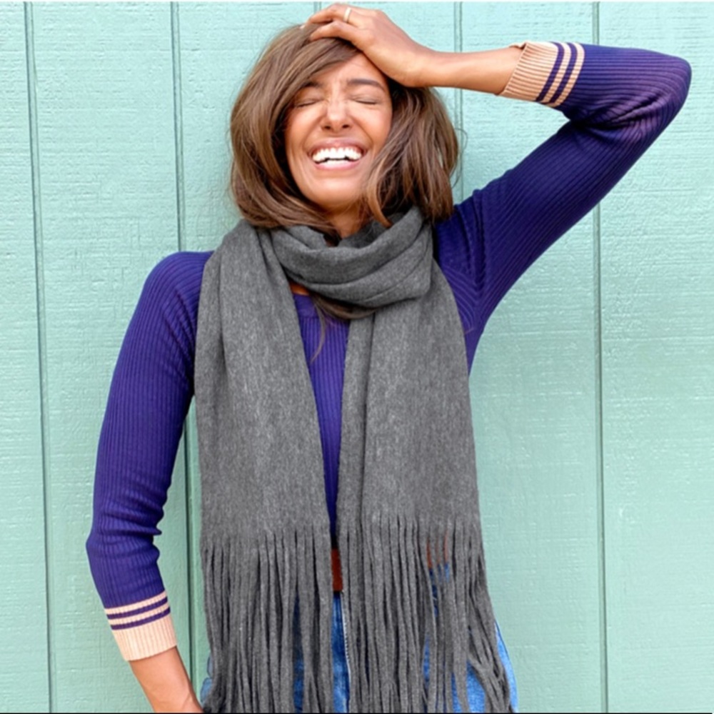 Lucky Brand Solid Brushed Scarf